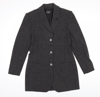 Womens UK Size 10 Claudia Strater Black Jacket