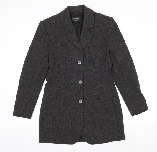 Womens UK Size 10 Claudia Strater Black Jacket
