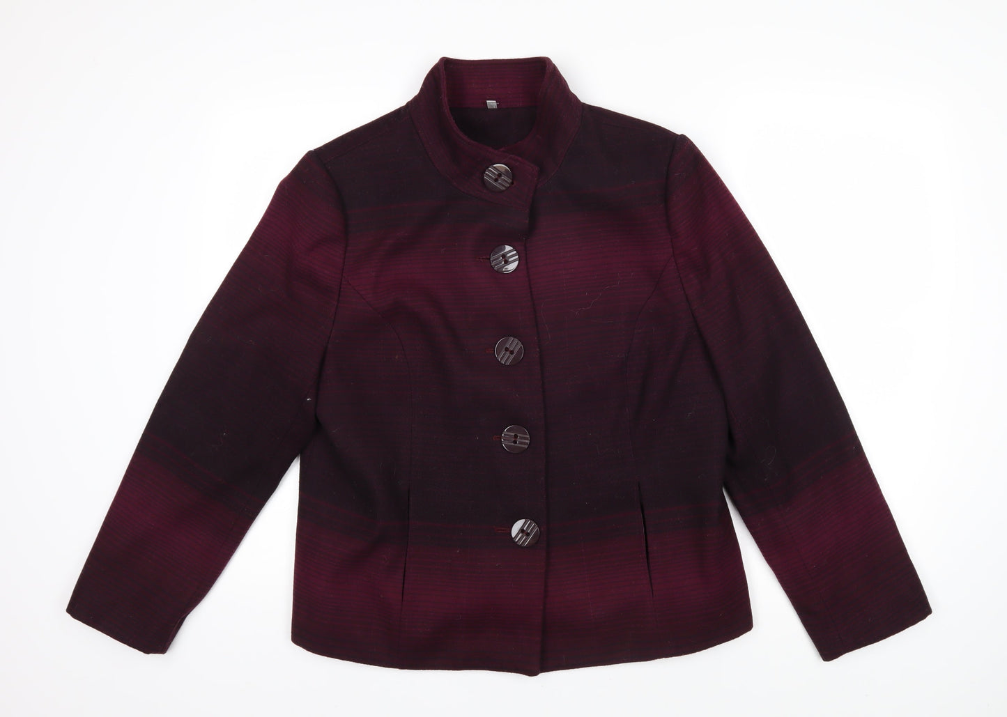 Womens UK Size 16 Isle Purple Jacket
