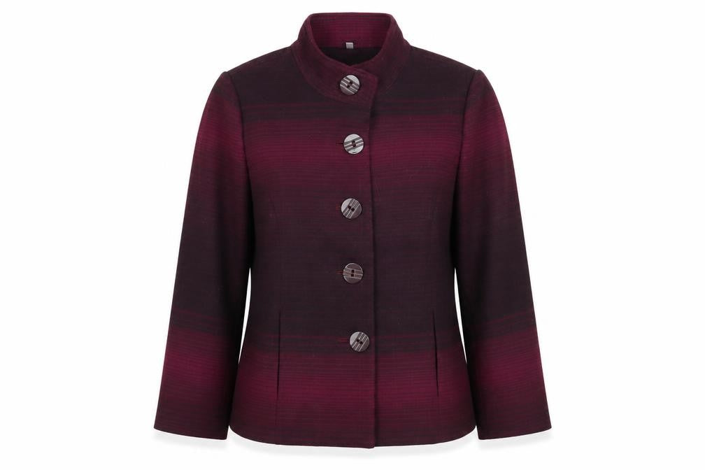 Womens UK Size 16 Isle Purple Jacket