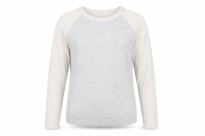 Womens UK Size 6 Warehouse Grey Basic T-Shirt