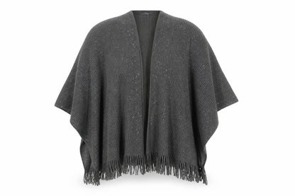 Womens UK Size One Size Principles Green Cape Jumper