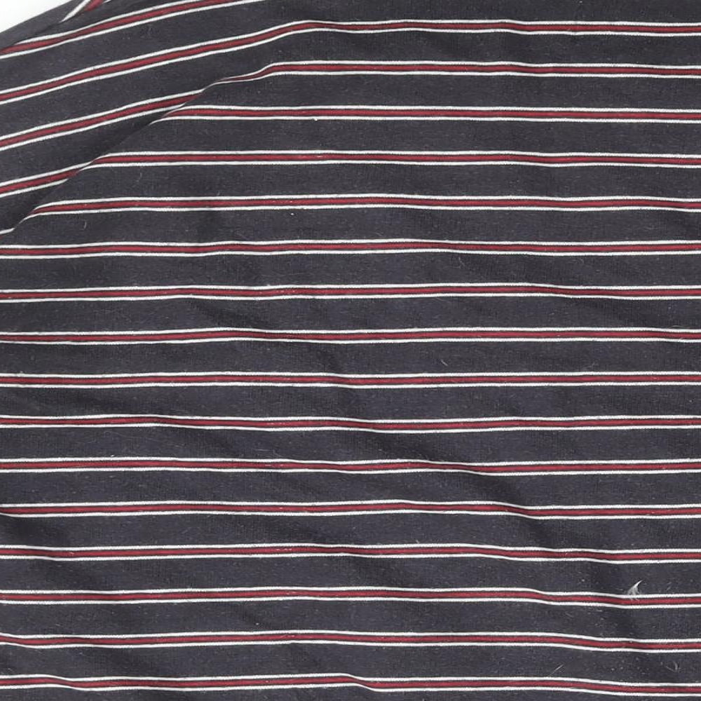 Mens UK Size L Pull&Bear Blue Pullover Sweatshirt