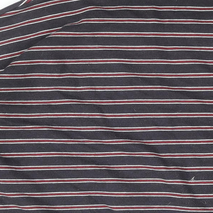 Mens UK Size L Pull&Bear Blue Pullover Sweatshirt