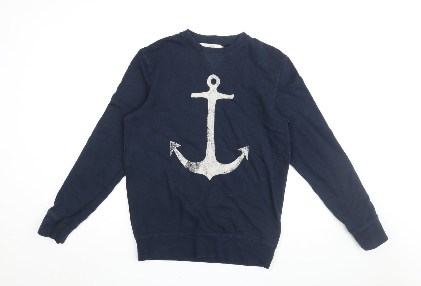 Mens UK Size S H&M Blue Pullover Sweatshirt