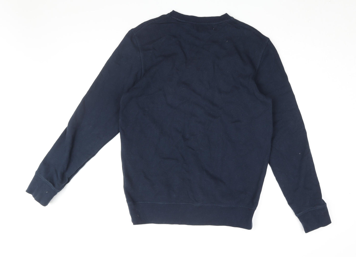 Mens UK Size S H&M Blue Pullover Sweatshirt