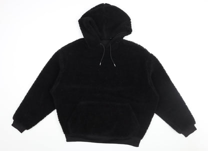 Mens UK Size M ASOS Black Pullover Hoodie