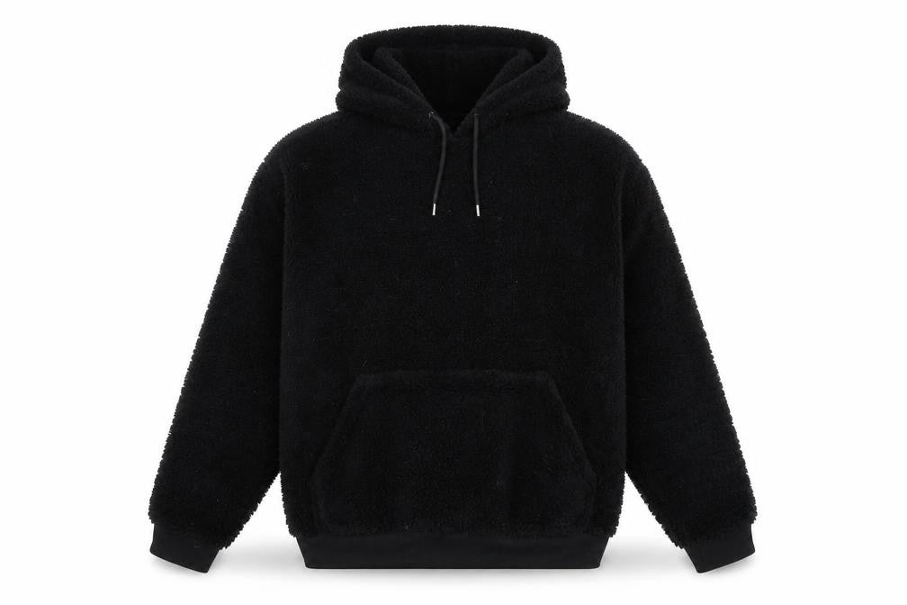 Mens UK Size M ASOS Black Pullover Hoodie