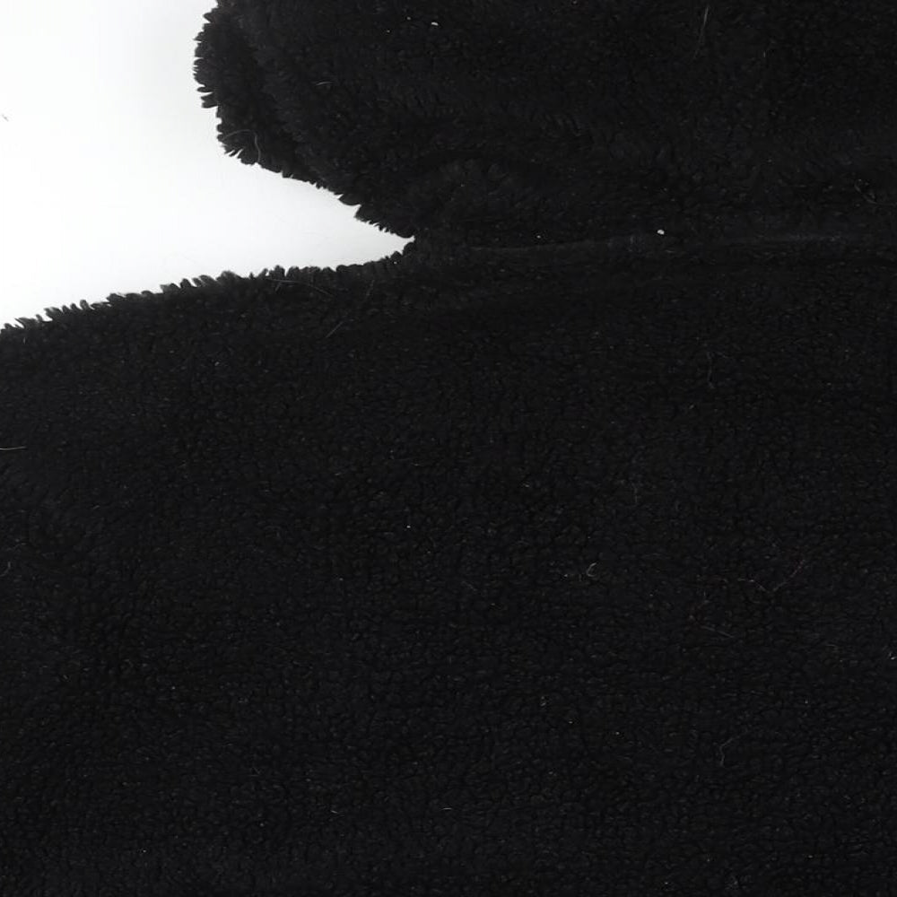 Mens UK Size M ASOS Black Pullover Hoodie