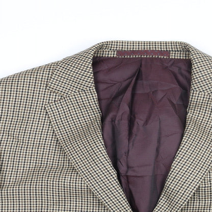 Mens UK Size 42 Marks and Spencer Regular Brown Suit Jacket
