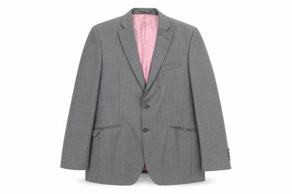 Mens UK Size 42 Aspen & Court Regular Grey Suit Jacket