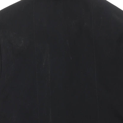 Womens UK Size M Anne Klein Black Overcoat