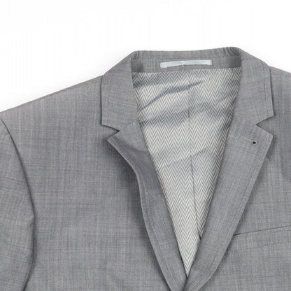 Mens UK Size 40 NEXT Regular Grey Suit Jacket