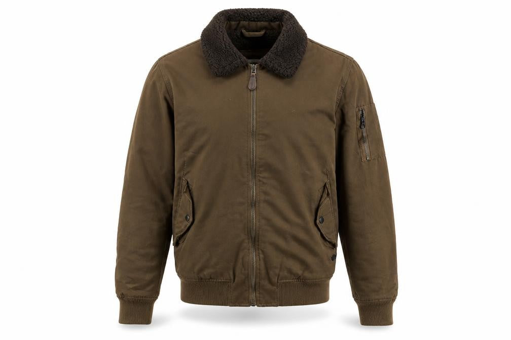 Mens UK Size S Pull&Bear Brown Jacket