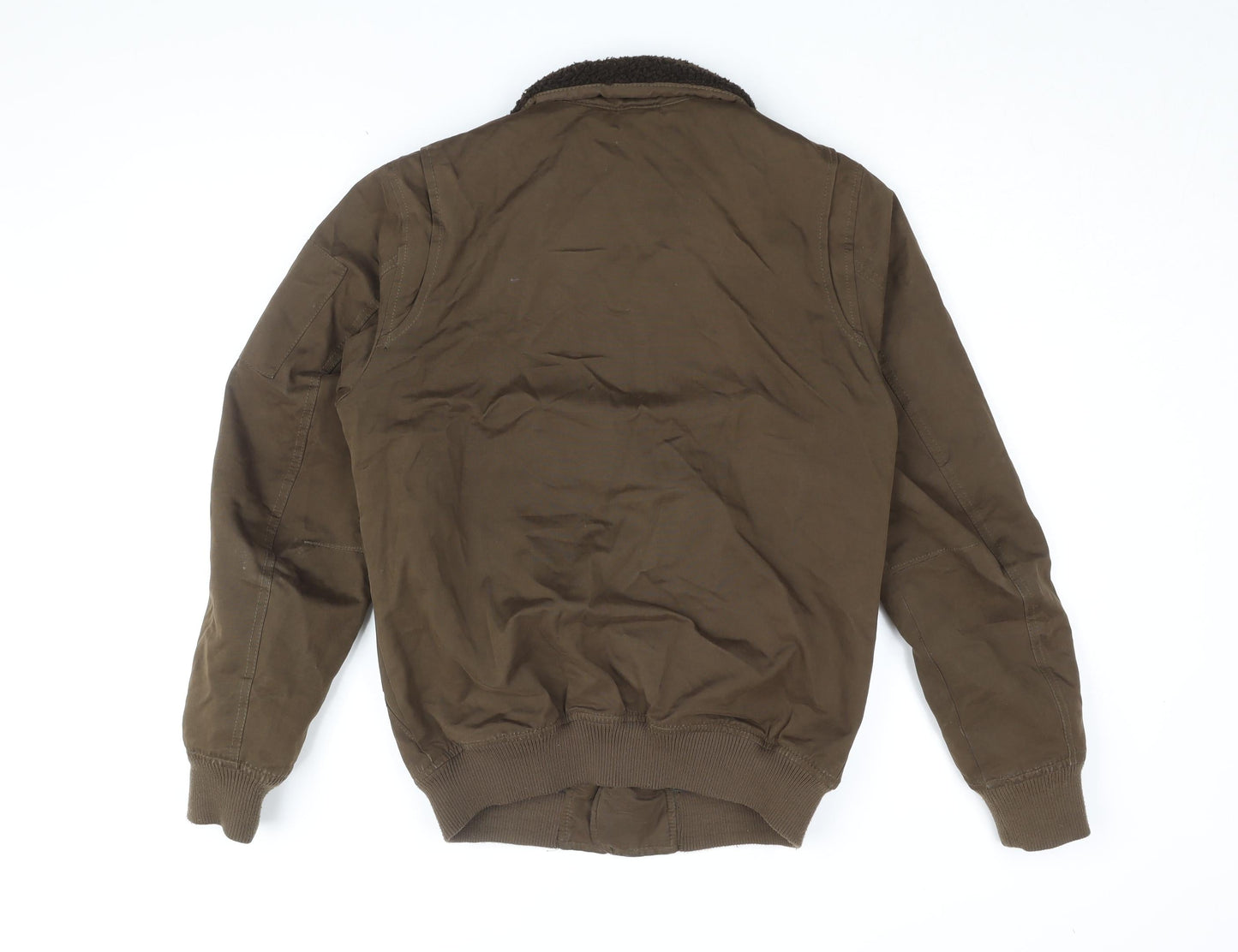 Mens UK Size S Pull&Bear Brown Jacket