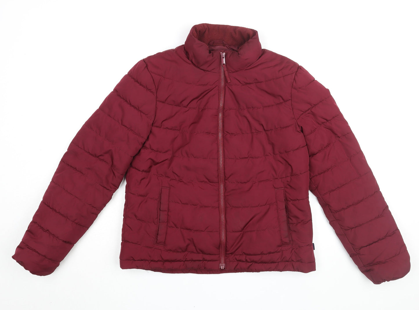 Womens UK Size S Gap Red Puffer Jacket