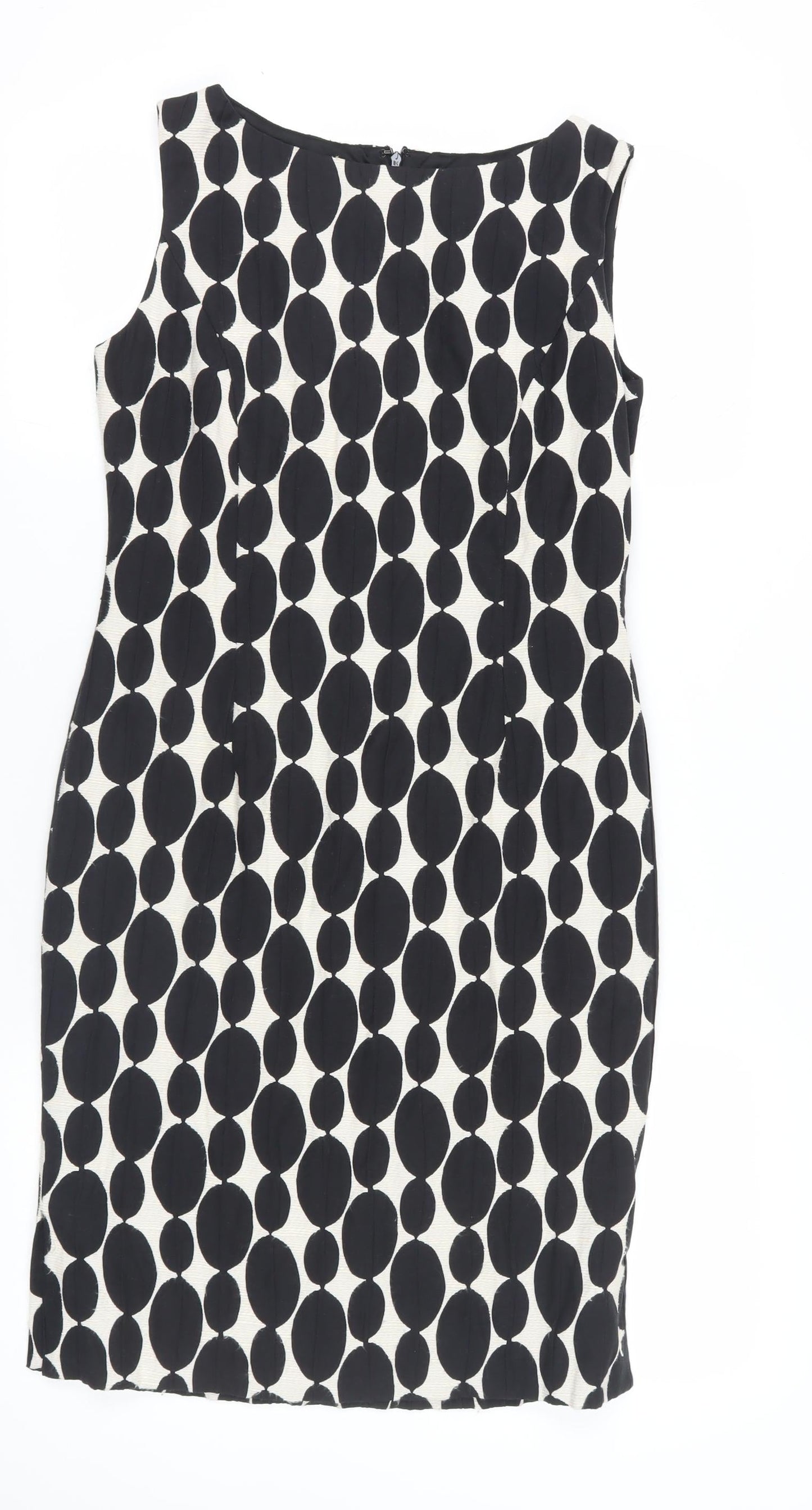 Phase Eight Women's Black Geometric Bodycon Dress