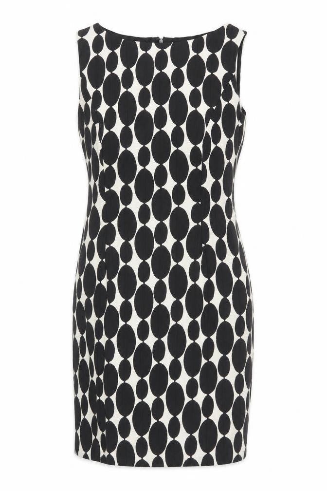 Phase Eight Women's Black Geometric Bodycon Dress