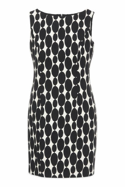 Phase Eight Women's Black Geometric Bodycon Dress