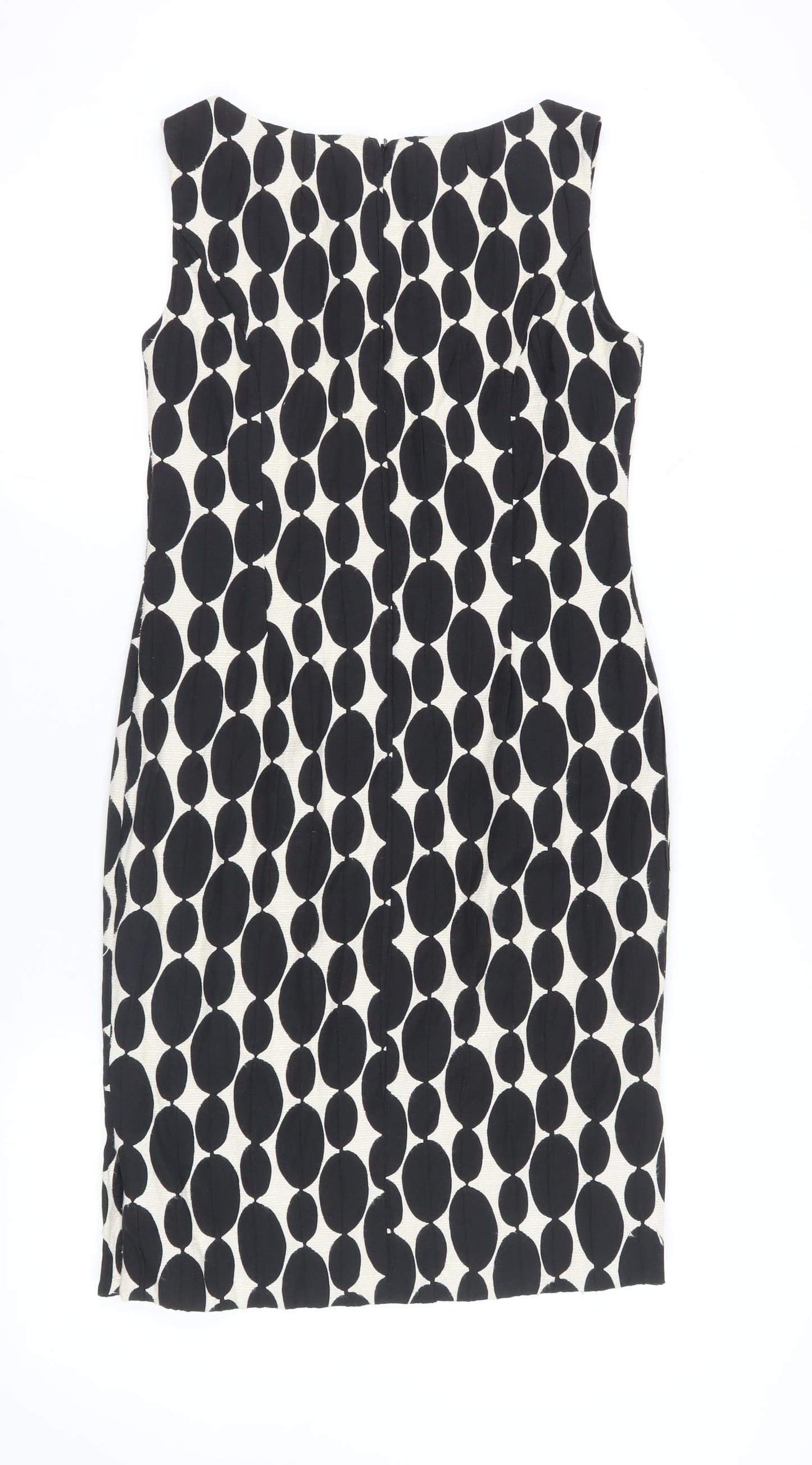 Phase Eight Women's Black Geometric Bodycon Dress