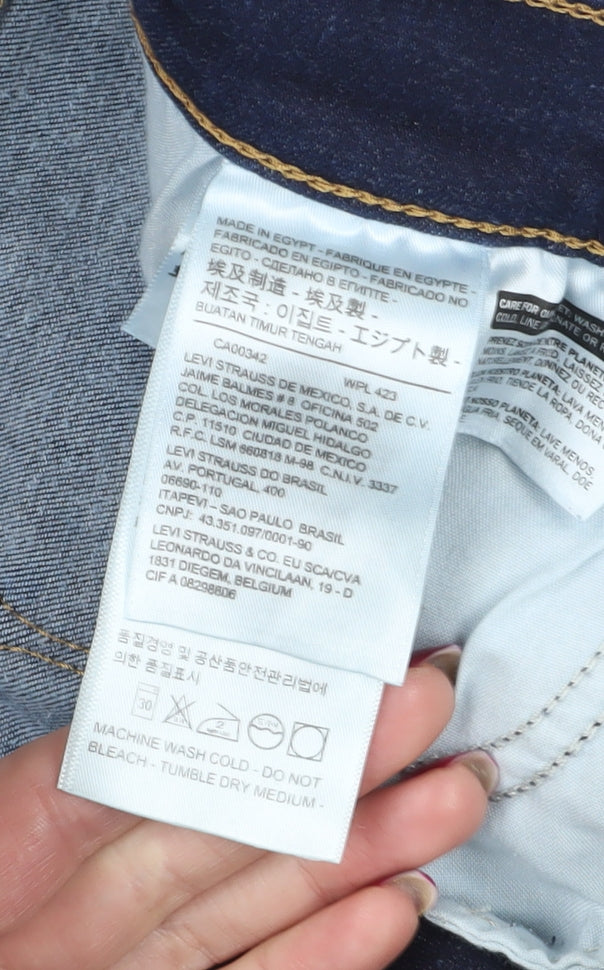 Levi's Women's Blue Skinny High-Rise Jeans Size 6