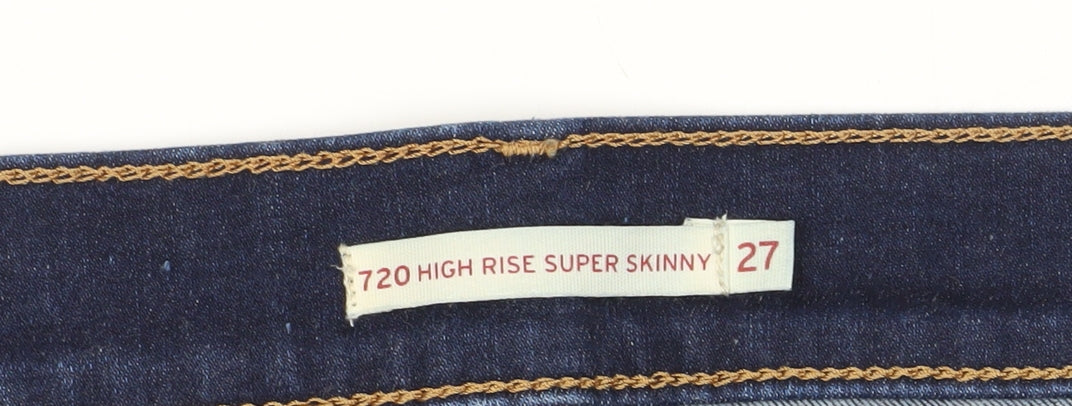 Levi's Women's Blue Skinny High-Rise Jeans Size 6