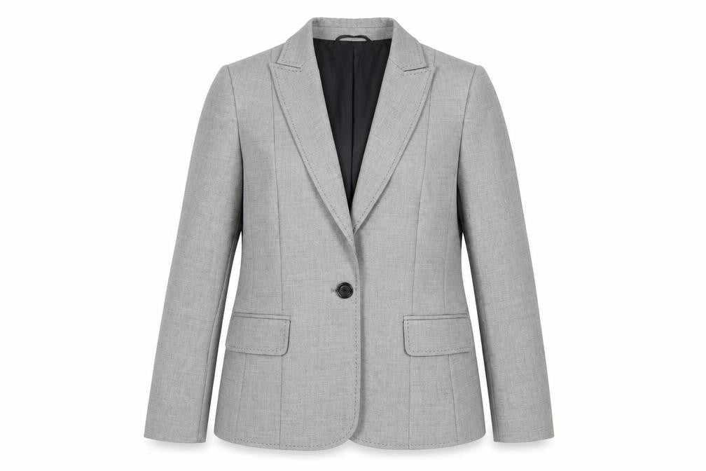 Womens UK Size 14 Planet Regular Grey Blazer