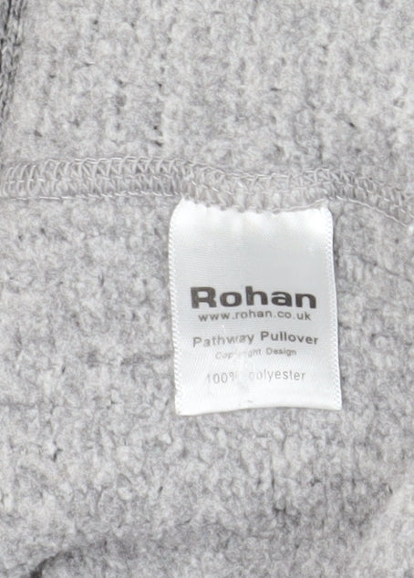 Mens UK Size M Rohan Grey Pullover Sweatshirt
