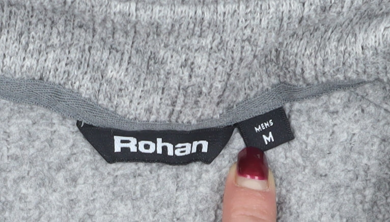Mens UK Size M Rohan Grey Pullover Sweatshirt