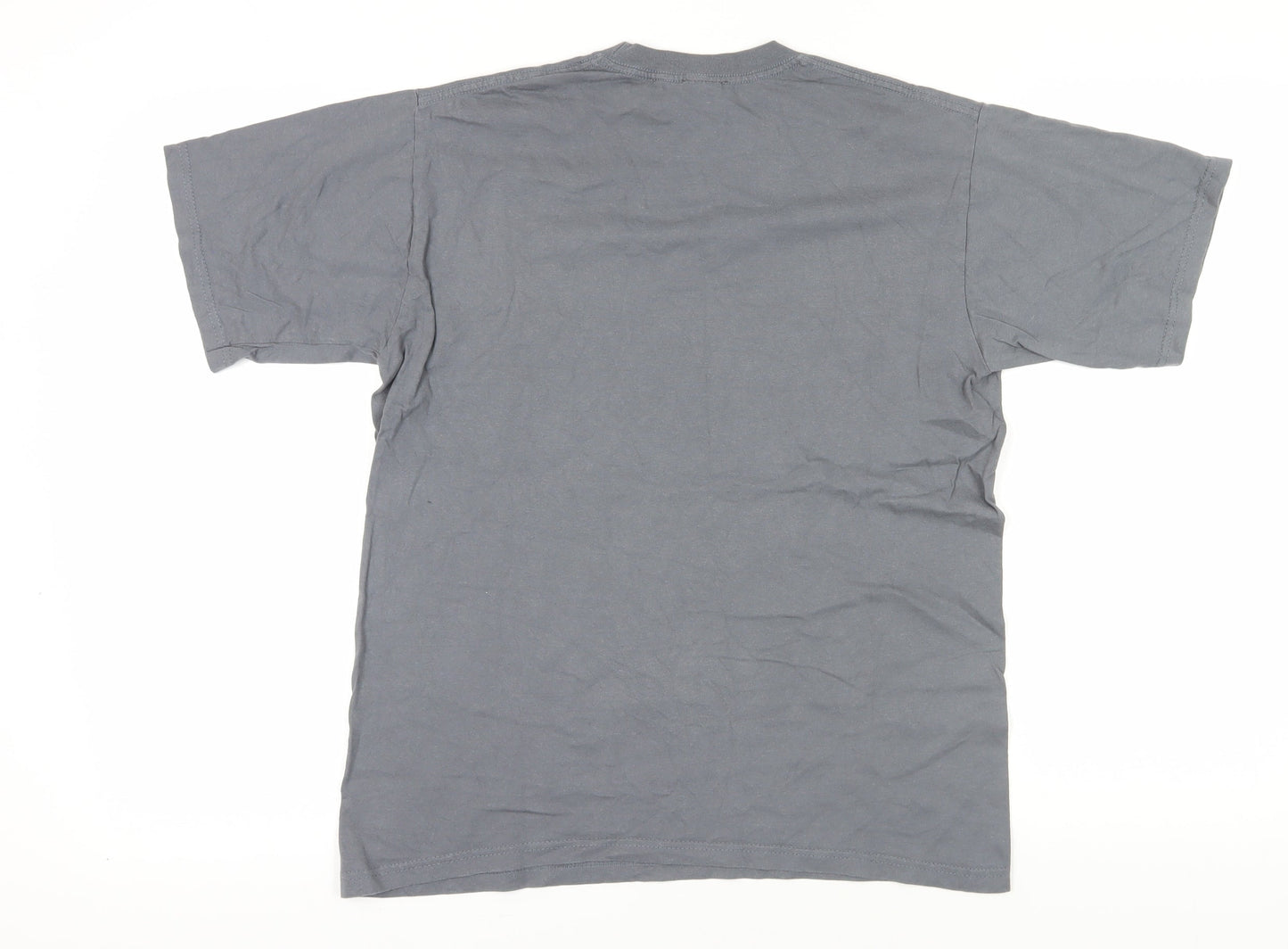 Unisex Adults UK Size S Disney Grey Basic T-Shirt