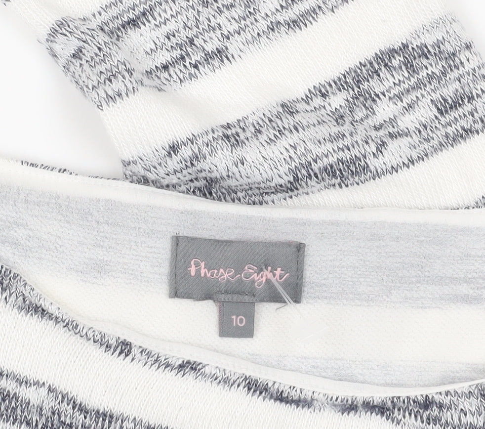 Womens UK Size 10 Phase Eight White Pullover Jumper