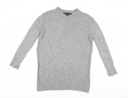 Womens UK Size XS French Connection Grey Pullover Jumper