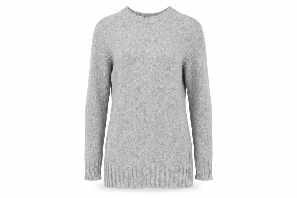 Womens UK Size XS French Connection Grey Pullover Jumper