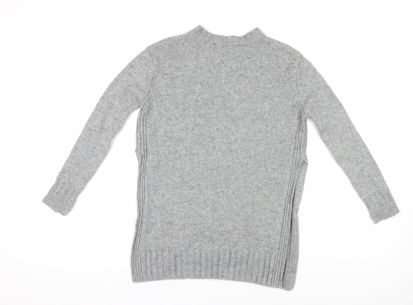 Womens UK Size XS French Connection Grey Pullover Jumper