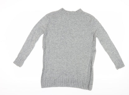 Womens UK Size XS French Connection Grey Pullover Jumper