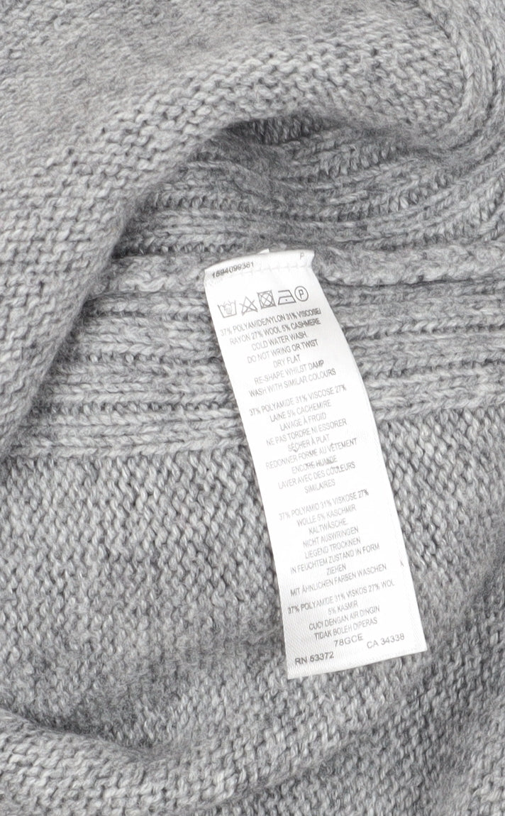 Womens UK Size XS French Connection Grey Pullover Jumper