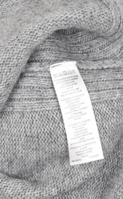 Womens UK Size XS French Connection Grey Pullover Jumper