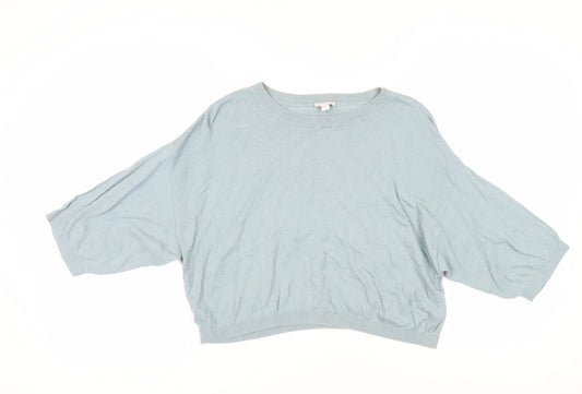 Womens UK Size M Gap Blue Pullover Jumper