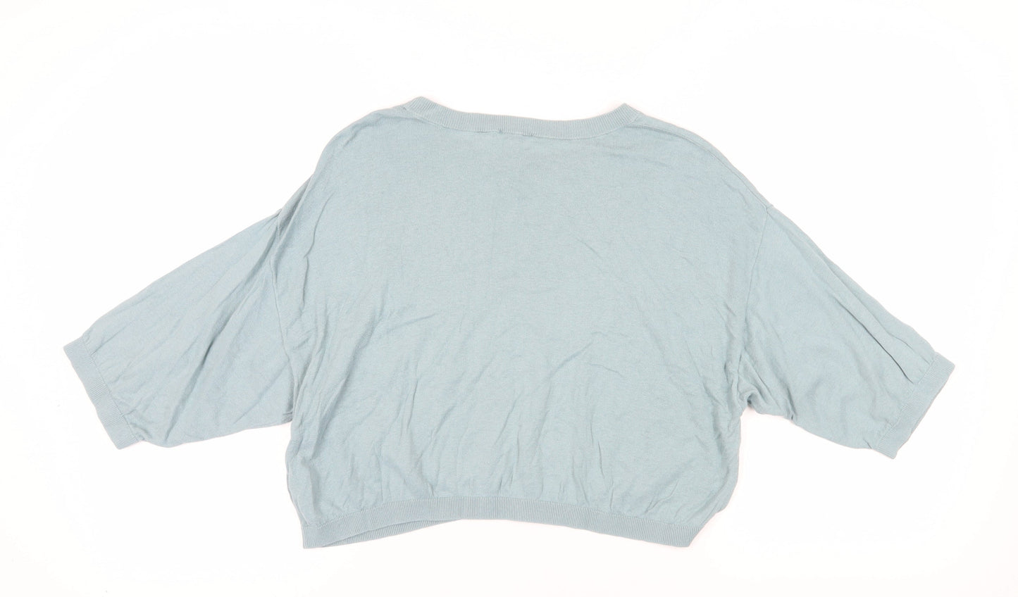 Womens UK Size M Gap Blue Pullover Jumper