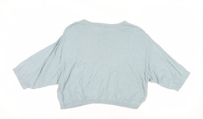 Womens UK Size M Gap Blue Pullover Jumper