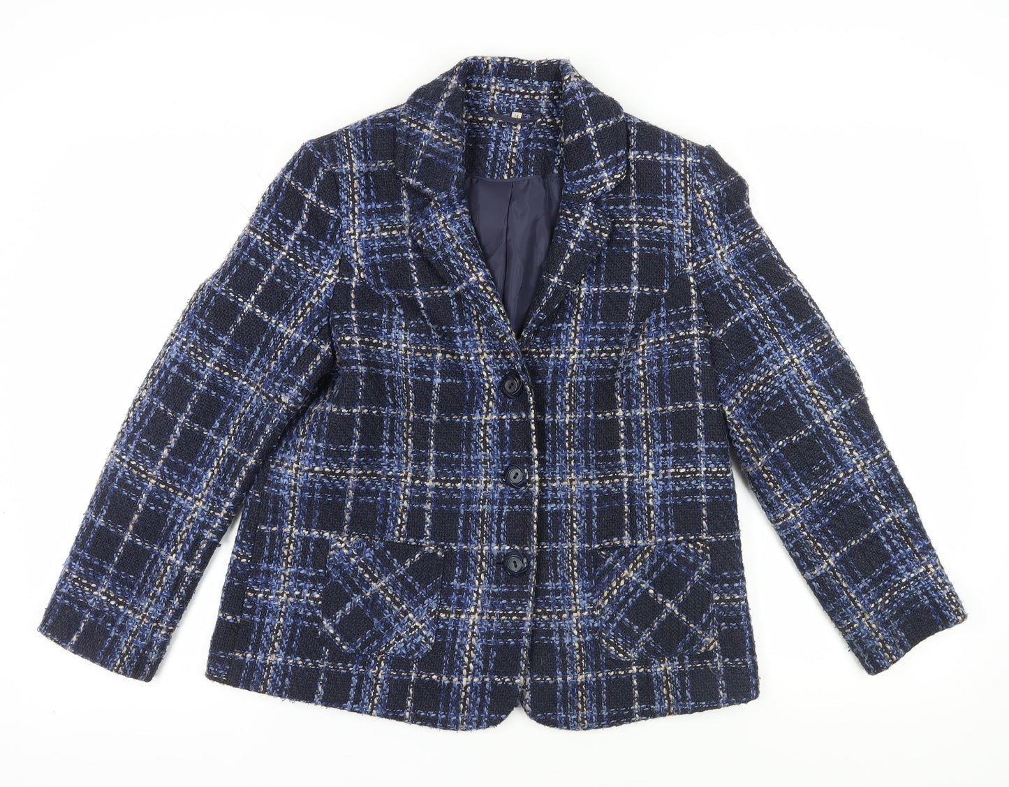 Womens UK Size 14 EWM Multicoloured Basic Jacket