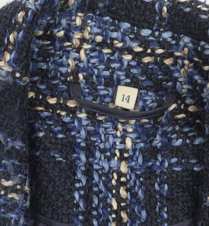 Womens UK Size 14 EWM Multicoloured Basic Jacket
