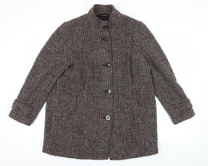 Womens UK Size 18 Marks and Spencer Multicoloured Overcoat