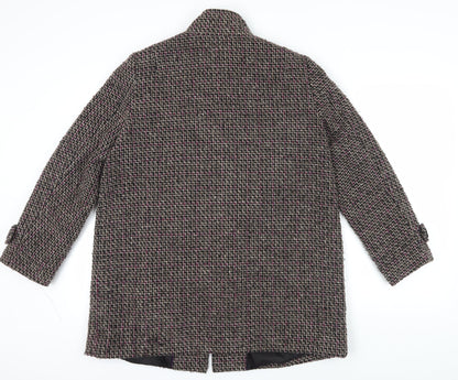 Womens UK Size 18 Marks and Spencer Multicoloured Overcoat