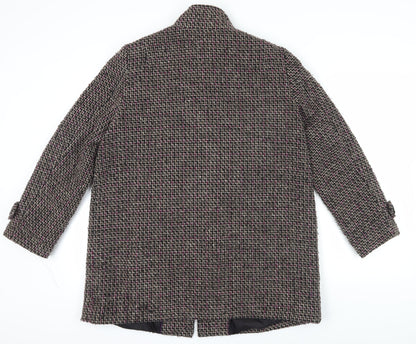 Womens UK Size 18 Marks and Spencer Multicoloured Overcoat