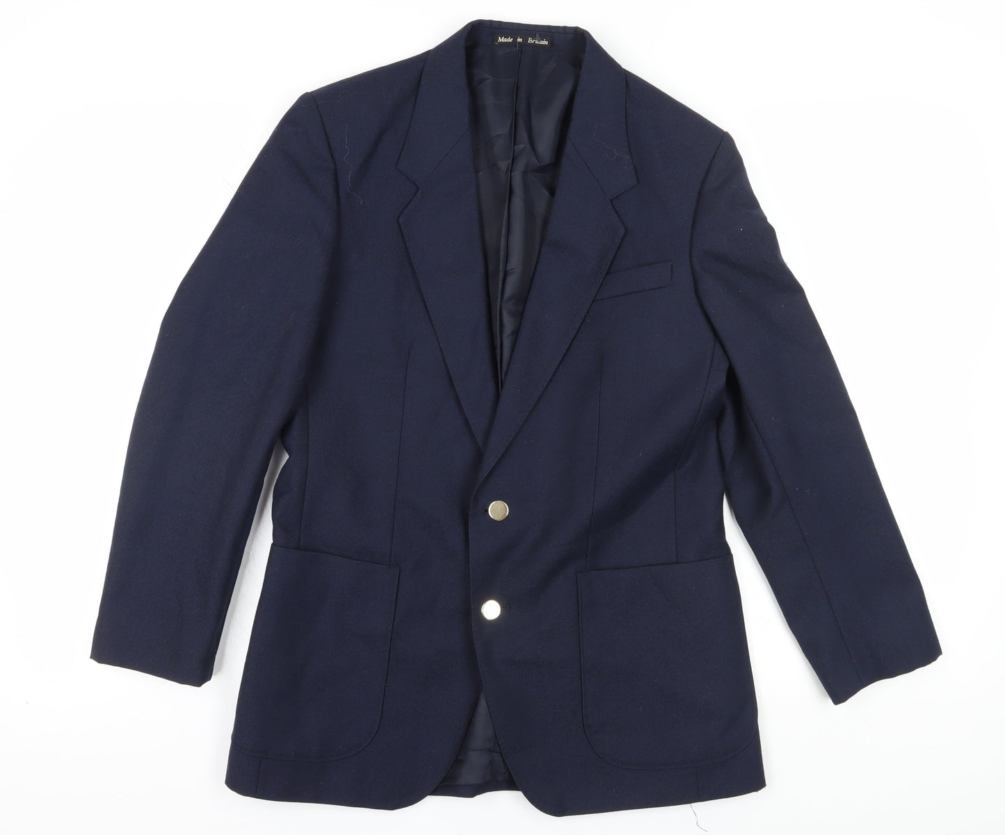 Mens UK Size 36 Greenwoods Regular Blue Suit Jacket