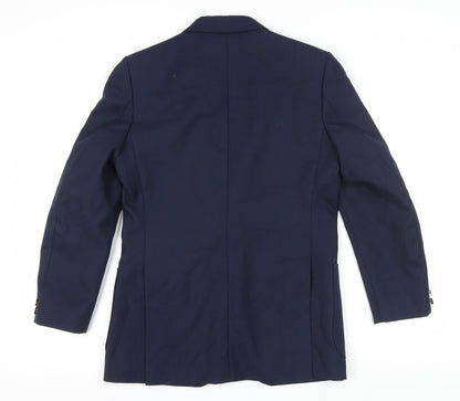 Mens UK Size 36 Greenwoods Regular Blue Suit Jacket