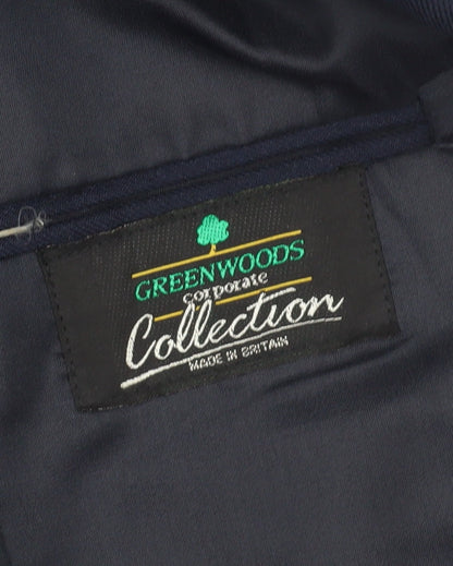 Mens UK Size 36 Greenwoods Regular Blue Suit Jacket