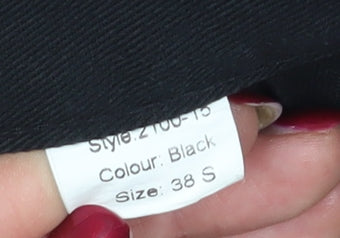 ORN Men's Black Dress Pants Size 38S Straight Leg