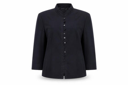 Womens UK Size 14 Viyella Petites Black Suit Jacket